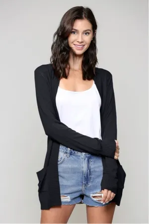 Cozy Black Cardigan