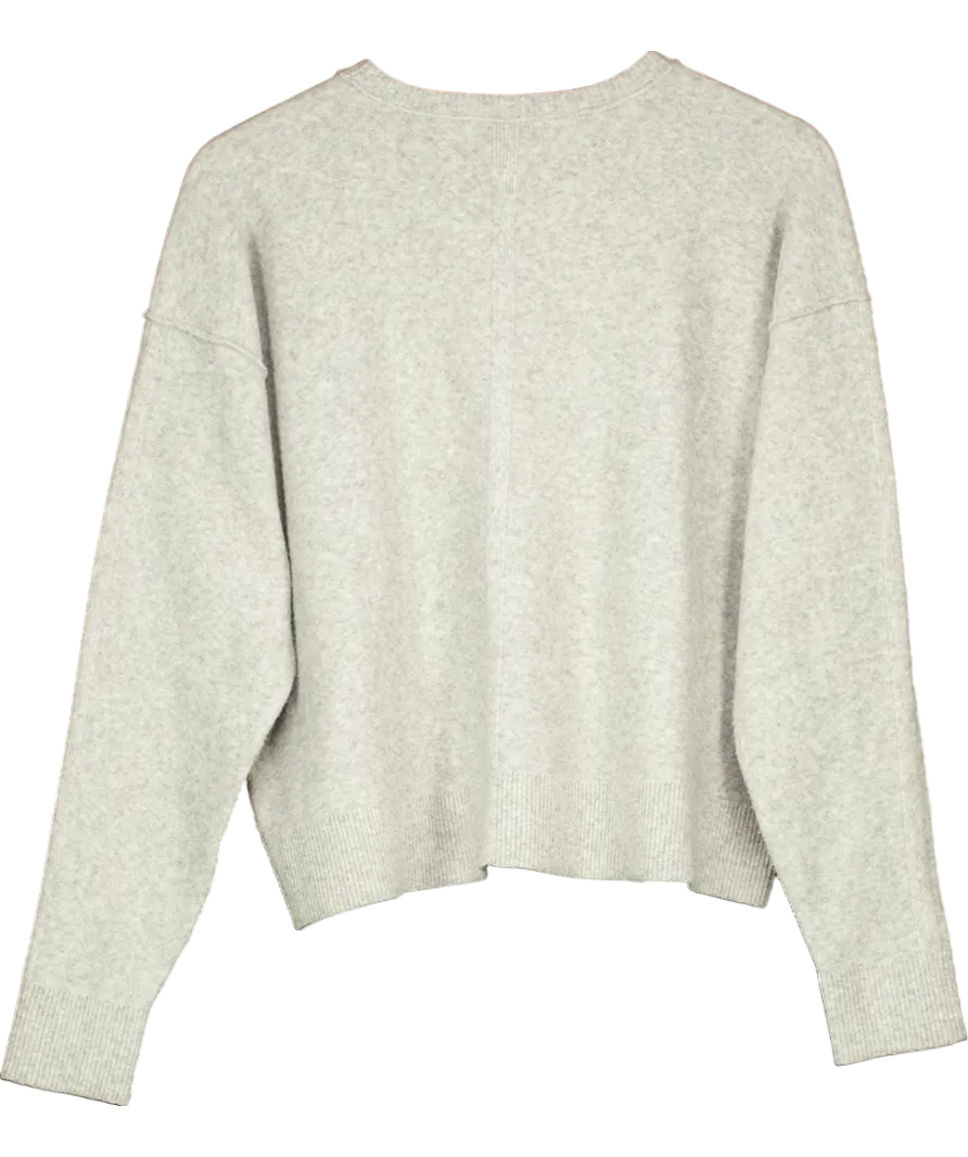 Free People Grey Luna soft knit jumper UK XS