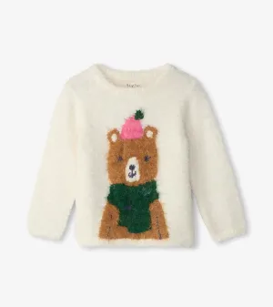 Hatley -Cozy Bear Furry Sweater